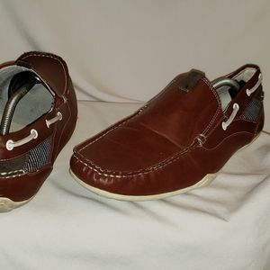Call It Spring Mens Loafers Brown Sz 10